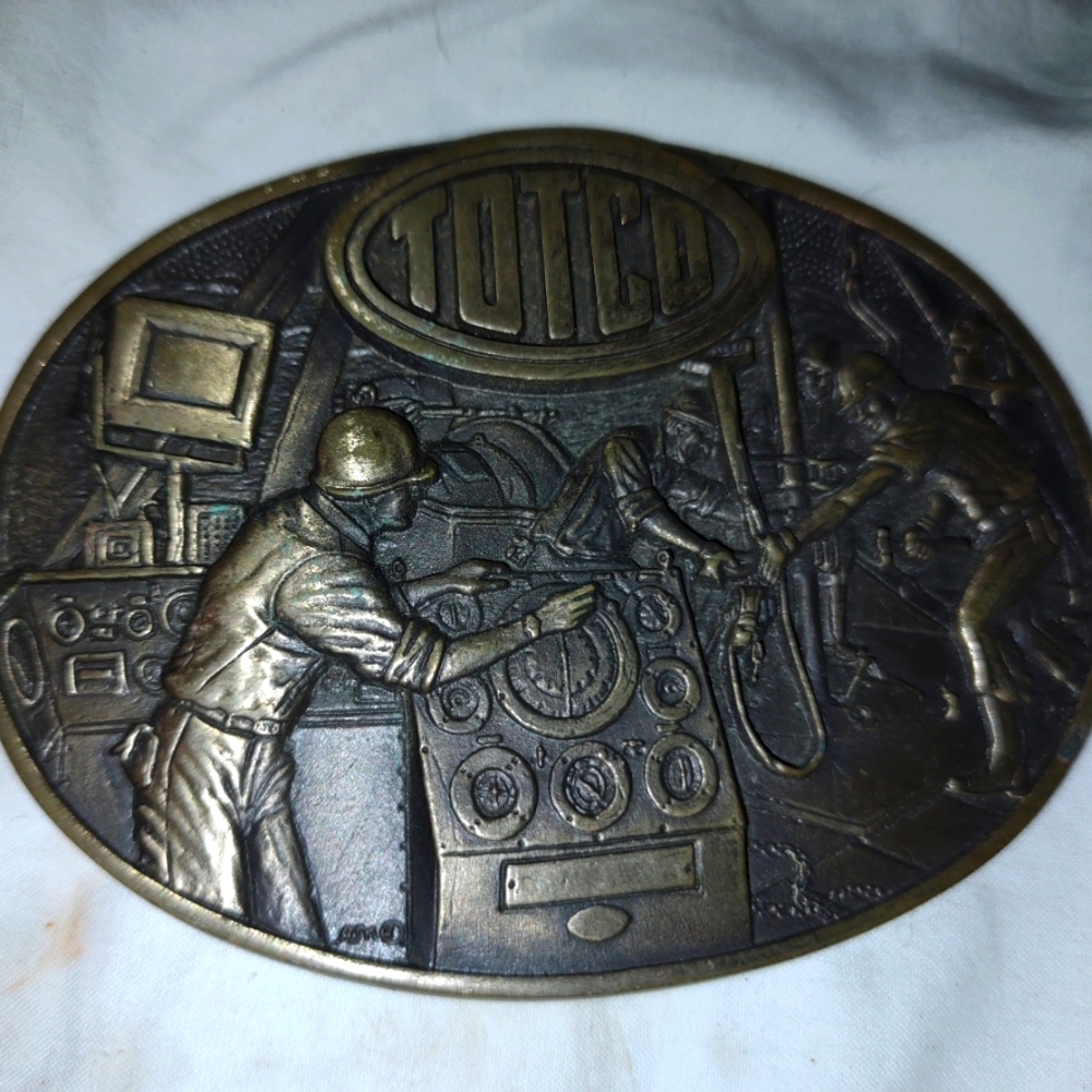 Totco limited edition belt buckle